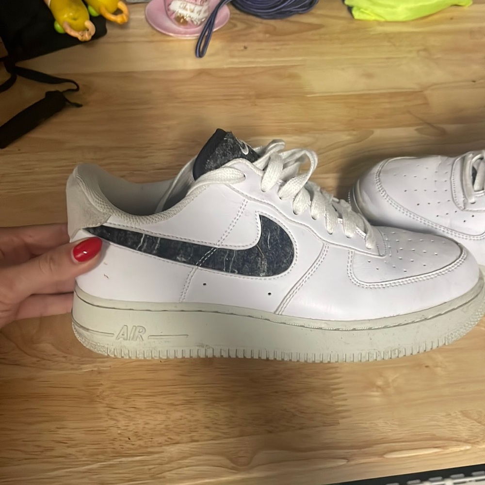 Nike womens special edition recycled Air Force 1's